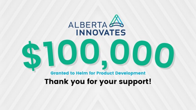 Helm receives funding from Alberta innovates