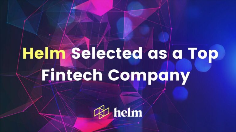 Helm selected as a top fintech company